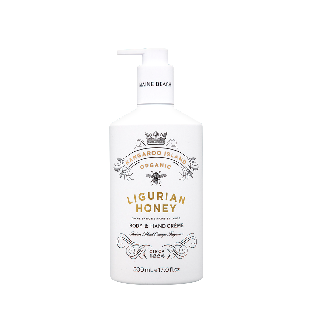 K.I. Ligurian Honey - Body & Hand Crème 500ml