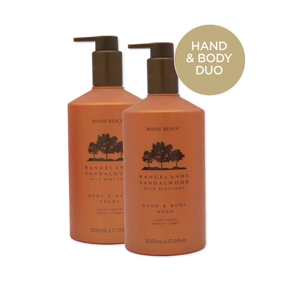 Rangelands Sandalwood - Hand & Body Duo 2 x 500ml