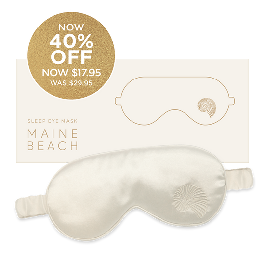 Sleep Eye Mask - Pearl