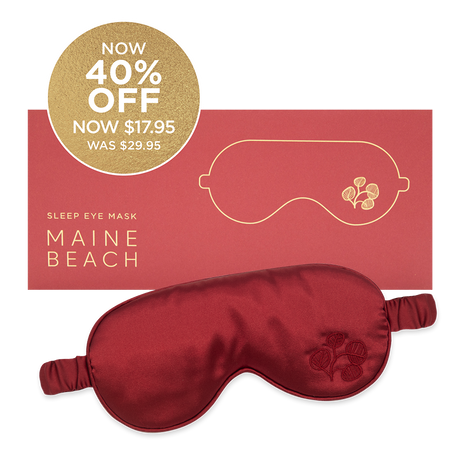 Sleep Eye Mask - Ruby