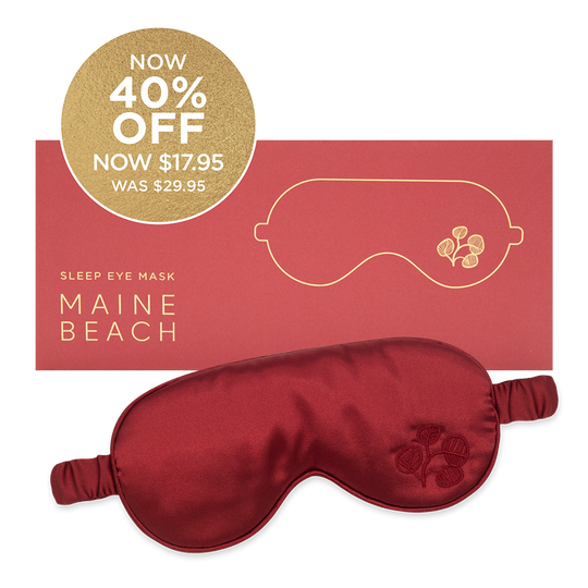 Sleep Eye Mask - Ruby
