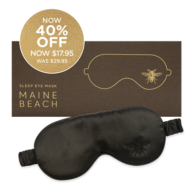 Sleep Eye Mask  - Midnight Black