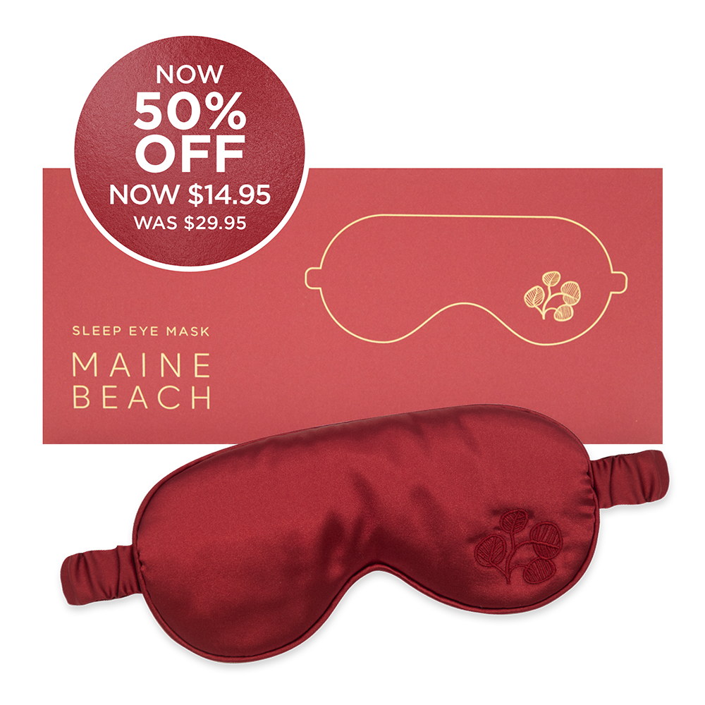 Sleep Eye Mask - Ruby