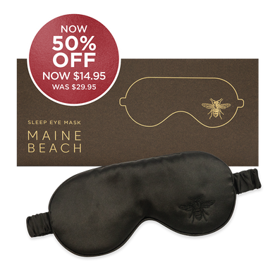 Sleep Eye Mask  - Midnight Black