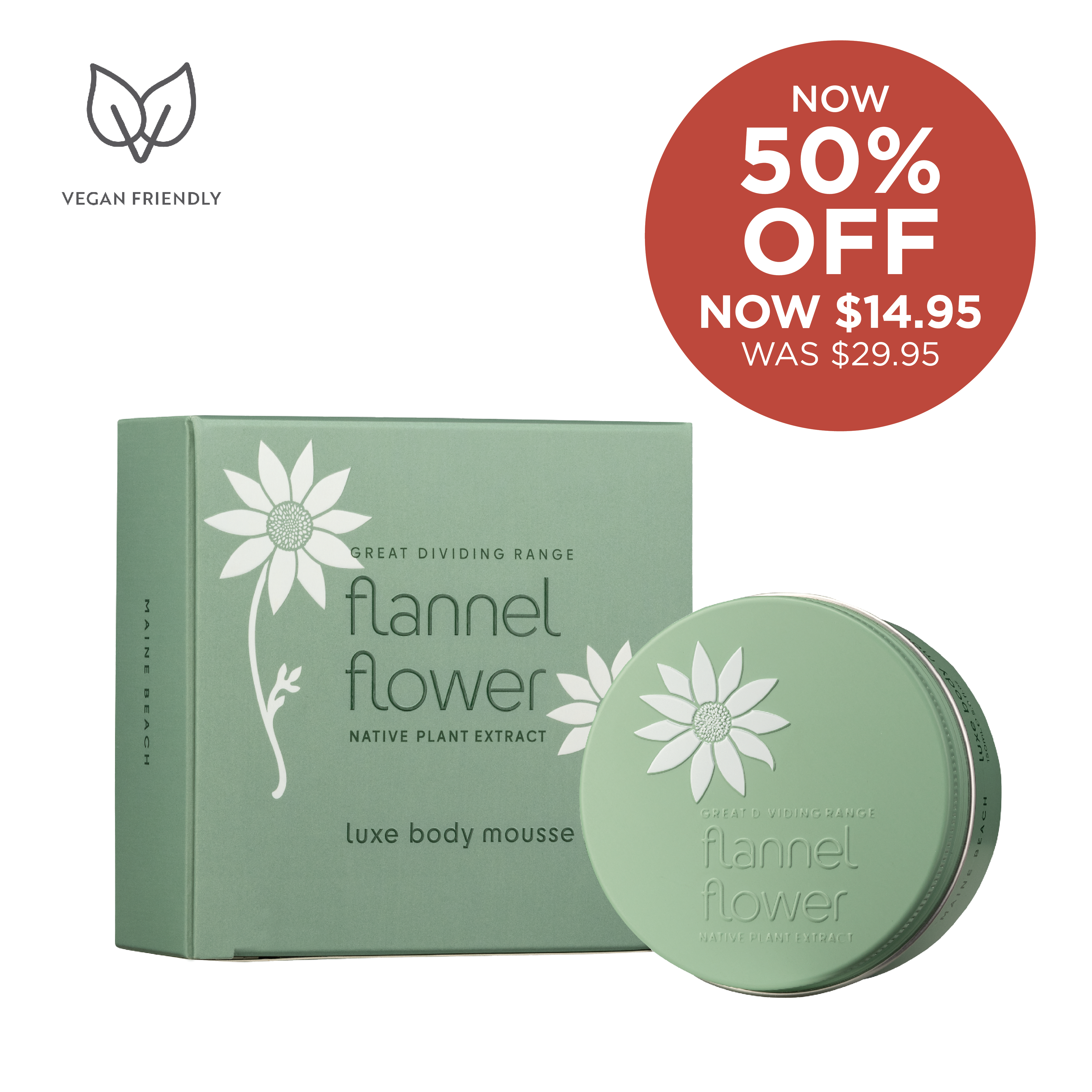 Flannel Flower - Luxe Body Mousse 150ml