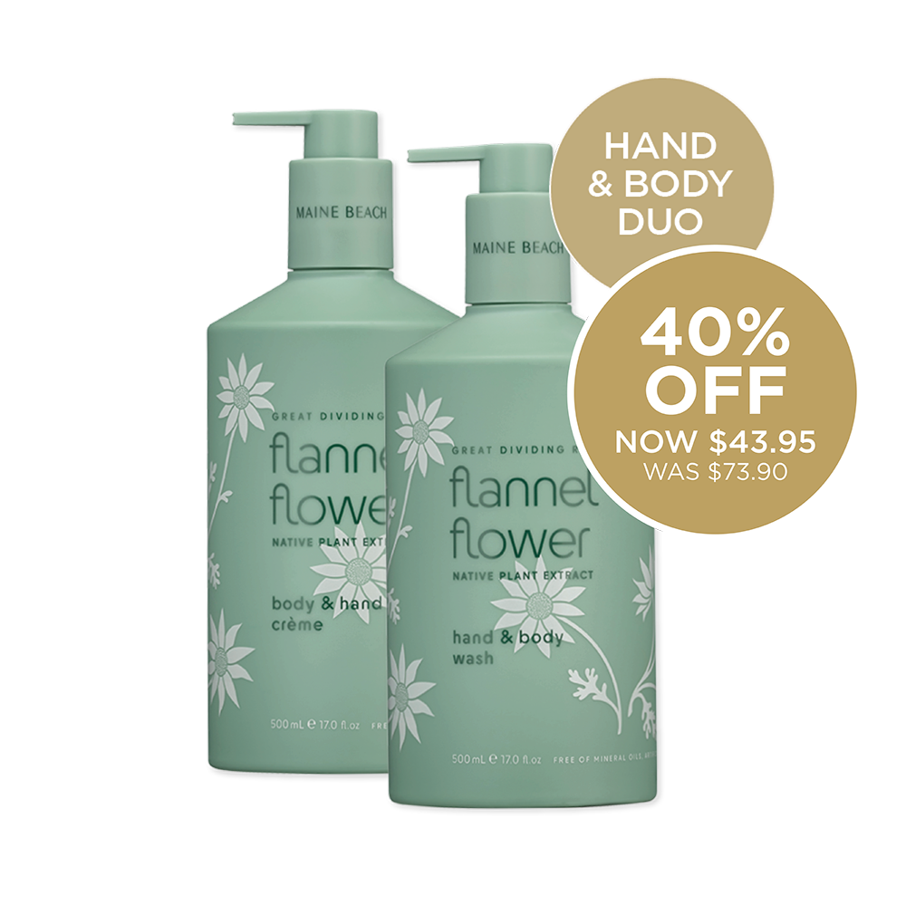 Flannel Flower - Hand & Body Duo 2 x 500ml