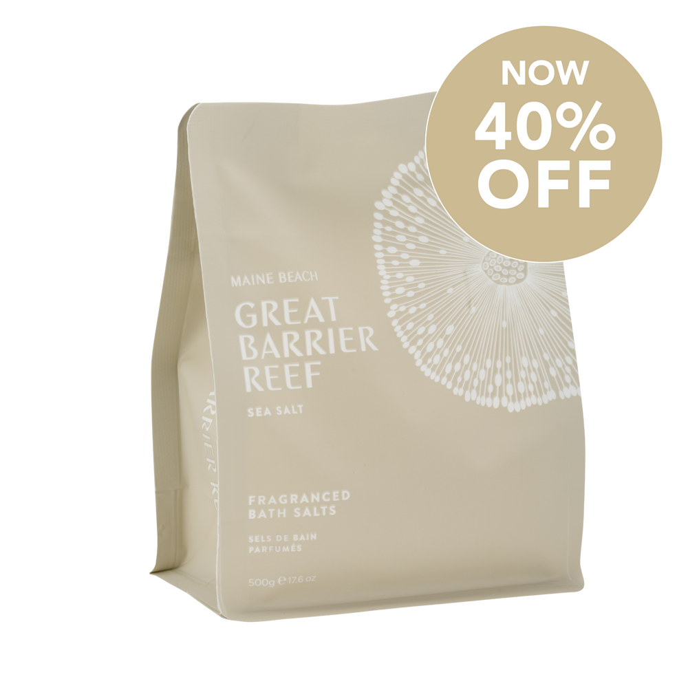 Great Barrier Reef Sea Salt - Fragranced Bath Salts Pouch 500g