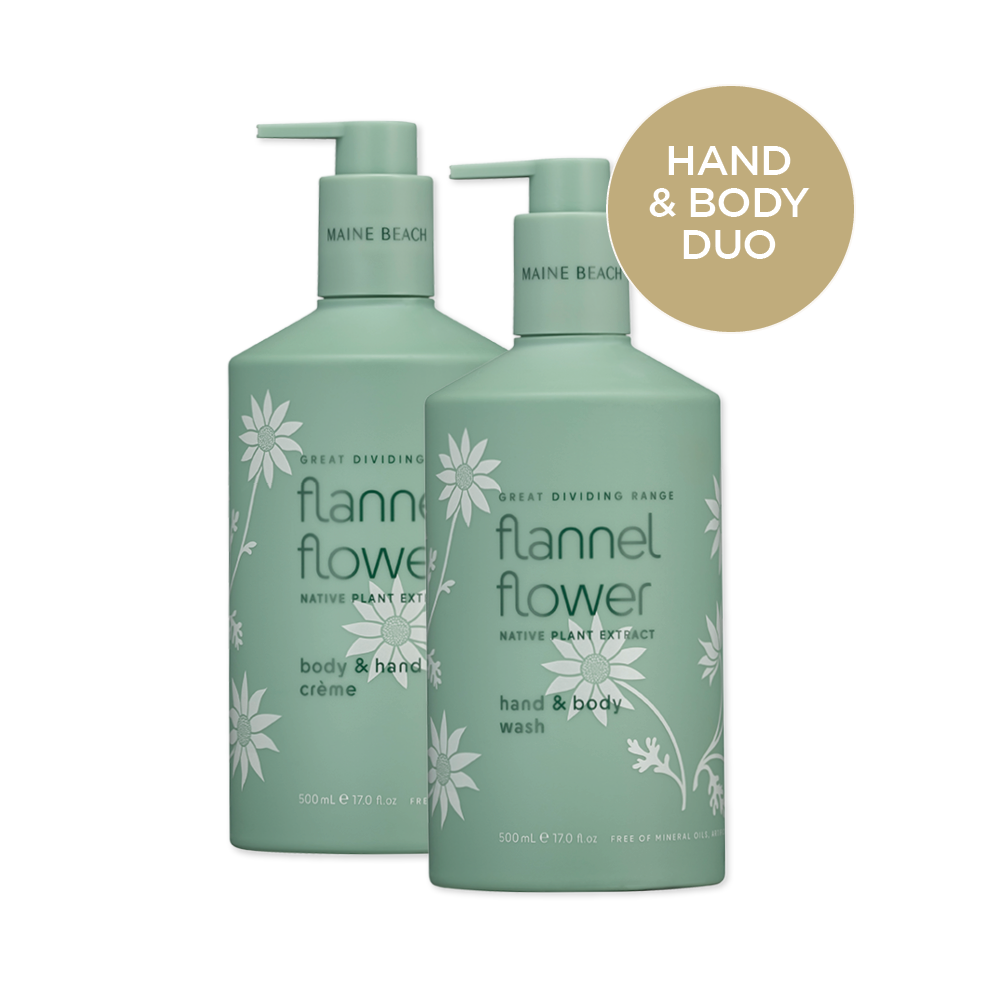 Flannel Flower - Hand & Body Duo 2 x 500ml